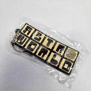 Travis Scott Astroworld Rubber Keychain Black Yellow